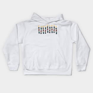 Birthday candles Kids Hoodie